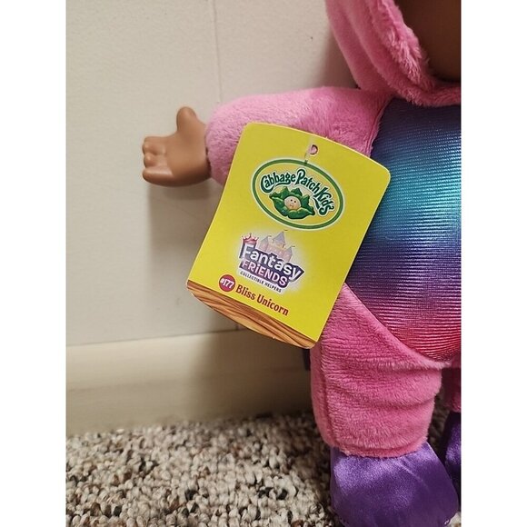 Cabbage Patch Kids Fantasy Friends Bliss Unicorn 10" Doll CPK Plush Figure Toy - Picture 3 of 9